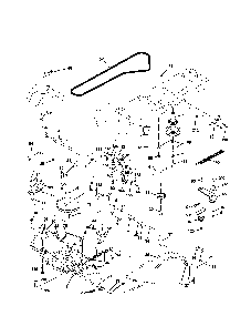 Drive Diagram and Parts List for 917279872  Poulan Lawn Tractor