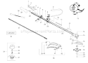 Page A Diagram and Parts List for BC2400P  Poulan Trimmer