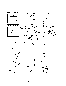 Electrical Diagram and Parts List for 96046002200  Poulan Lawn Tractor