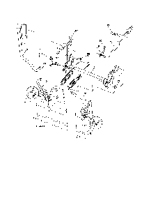 Mower lift Diagram and Parts List for 96042019300  Poulan Lawn Tractor