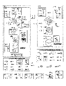Carburetor/fuel supply Diagram and Parts List for 96046007700  Poulan Lawn Tractor