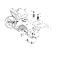 Seat assembly Diagram and Parts List for 96042000500  Poulan Lawn Tractor