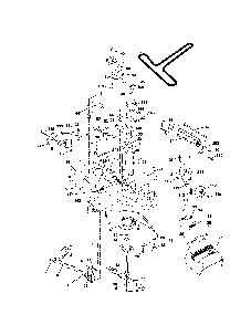 Mower deck Diagram and Parts List for BB185H42YT  Poulan Lawn Tractor