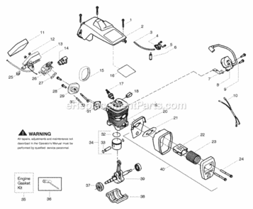 Part Location Diagram of 545123780 Husqvarna Manual