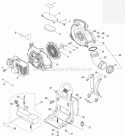 Page A Diagram and Parts List for BP400  Poulan Leaf Blower / Vacuum