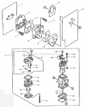 Page D Diagram and Parts List for BP402LE  Poulan Leaf Blower / Vacuum