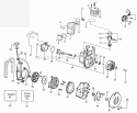 Page B Diagram and Parts List for BVM200LE Type2 Poulan Leaf Blower / Vacuum