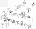 Page B Diagram and Parts List for BVM200LE Type4 Poulan Leaf Blower / Vacuum