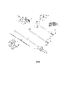 Drive shaft/handle Diagram and Parts List for PP258TPC  Poulan Pole Saw