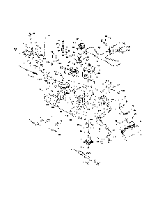 Mower deck Diagram and Parts List for 96042000801  Poulan Lawn Tractor