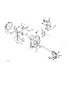 Impeller/gearbox Diagram and Parts List for 96192006702  Poulan Snow Blower