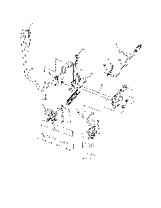 Mower lift Diagram and Parts List for 96042002600  Poulan Lawn Tractor