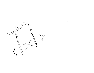 Handles Diagram and Parts List for 96192007104  Poulan Snow Blower