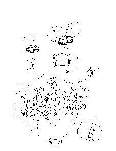 Lubrication Diagram and Parts List for PP22KA42-96042019400  Poulan Lawn Tractor