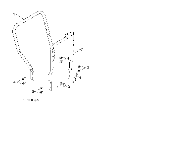 Lower handle Diagram and Parts List for PR624ES-96198004302  Poulan Snow Blower