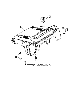 Console base multicontrol w/ switch Diagram and Parts List for 96192009102  Poulan Snow Blower
