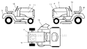 Part Location Diagram of 583200701 Husqvarna Decal, Hood Side
