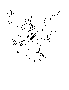 Mower lift Diagram and Parts List for PP24VA54-96046008000  Poulan Lawn Tractor