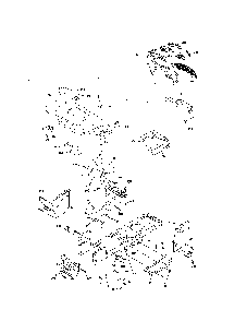 Chassis Diagram and Parts List for 96012001601  Poulan Lawn Tractor