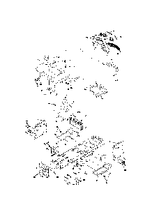 Chassis and enclosures Diagram and Parts List for 96012000302  Poulan Lawn Tractor