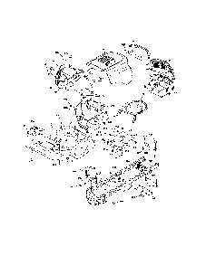 Chassis Diagram and Parts List for 96042016600  Poulan Lawn Tractor