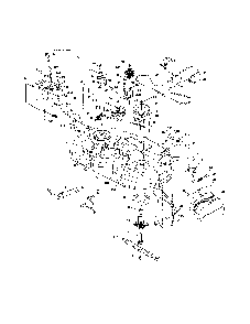 Mower deck Diagram and Parts List for 96042002700  Poulan Lawn Tractor