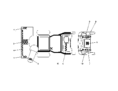 Part Location Diagram of 415399 Poulan Decal, Left Hand Trigger