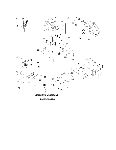 Engine Diagram and Parts List for 96012000402  Poulan Lawn Tractor