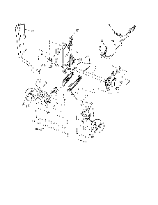Mower lift Diagram and Parts List for 96042017200  Poulan Lawn Tractor