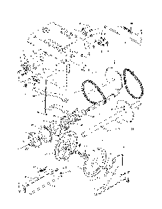 Drive Diagram and Parts List for 96192001900  Poulan Snow Blower