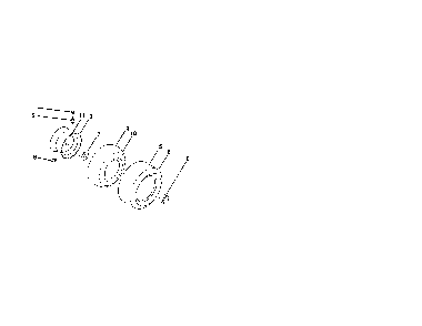 Wheels & tires Diagram and Parts List for 96046007600  Poulan Lawn Tractor