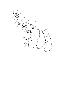Pulleys/idler arm Diagram and Parts List for 96192008900  Poulan Snow Blower