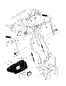 Part Location Diagram of 196943 Poulan Panel Bracket Right Hand