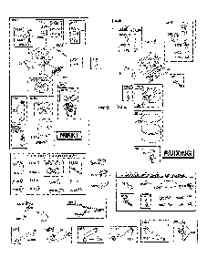 Carburetor/overhaul kits Diagram and Parts List for 96046007600  Poulan Lawn Tractor