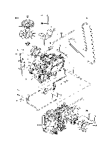 Hydraulic pump-motor Diagram and Parts List for 967721801-00  Poulan Lawn Mower