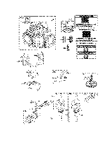 Cylinder/crankshaft/crankcase Diagram and Parts List for 96042017000  Poulan Lawn Tractor