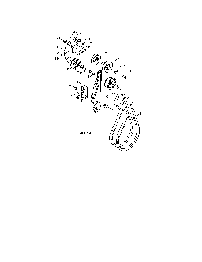Impeller & traction belts Diagram and Parts List for 96192003700  Poulan Snow Blower