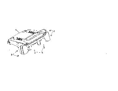 Console base Diagram and Parts List for 96192008900  Poulan Snow Blower