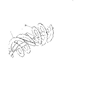 Auger Diagram and Parts List for 96192008900  Poulan Snow Blower
