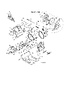 Part Location Diagram of 191730 Poulan Nut 1/4-20
