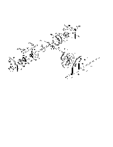 Drive Diagram and Parts List for 96192009900  Poulan Snow Blower