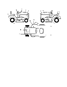 Decals Diagram and Parts List for 96012006000  Poulan Lawn Tractor