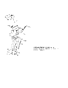 Chute deflector Diagram and Parts List for 96192009000  Poulan Snow Blower