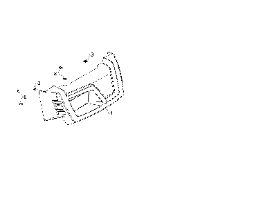 Console cover Diagram and Parts List for 96192008700  Poulan Snow Blower