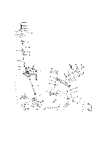 Steering assembly Diagram and Parts List for 96012002803  Poulan Lawn Tractor