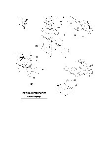 Engine Diagram and Parts List for 96012002803  Poulan Lawn Tractor