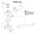 Page A Diagram and Parts List for FL1500LE Type 3 Poulan Leaf Blower / Vacuum