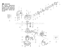 Page A Diagram and Parts List for FL1500 Type 4 Poulan Leaf Blower / Vacuum