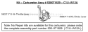 Page C Diagram and Parts List for FL1500 Type 6 Poulan Leaf Blower / Vacuum