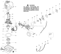 Page D Diagram and Parts List for GHT220 Type 3 Poulan Hedge Trimmer